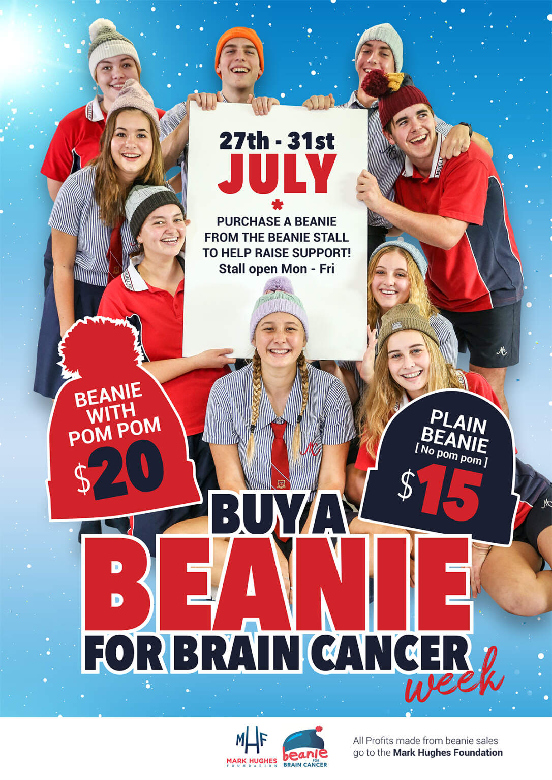 Beanies For Brain Cancer Mueller Connect 