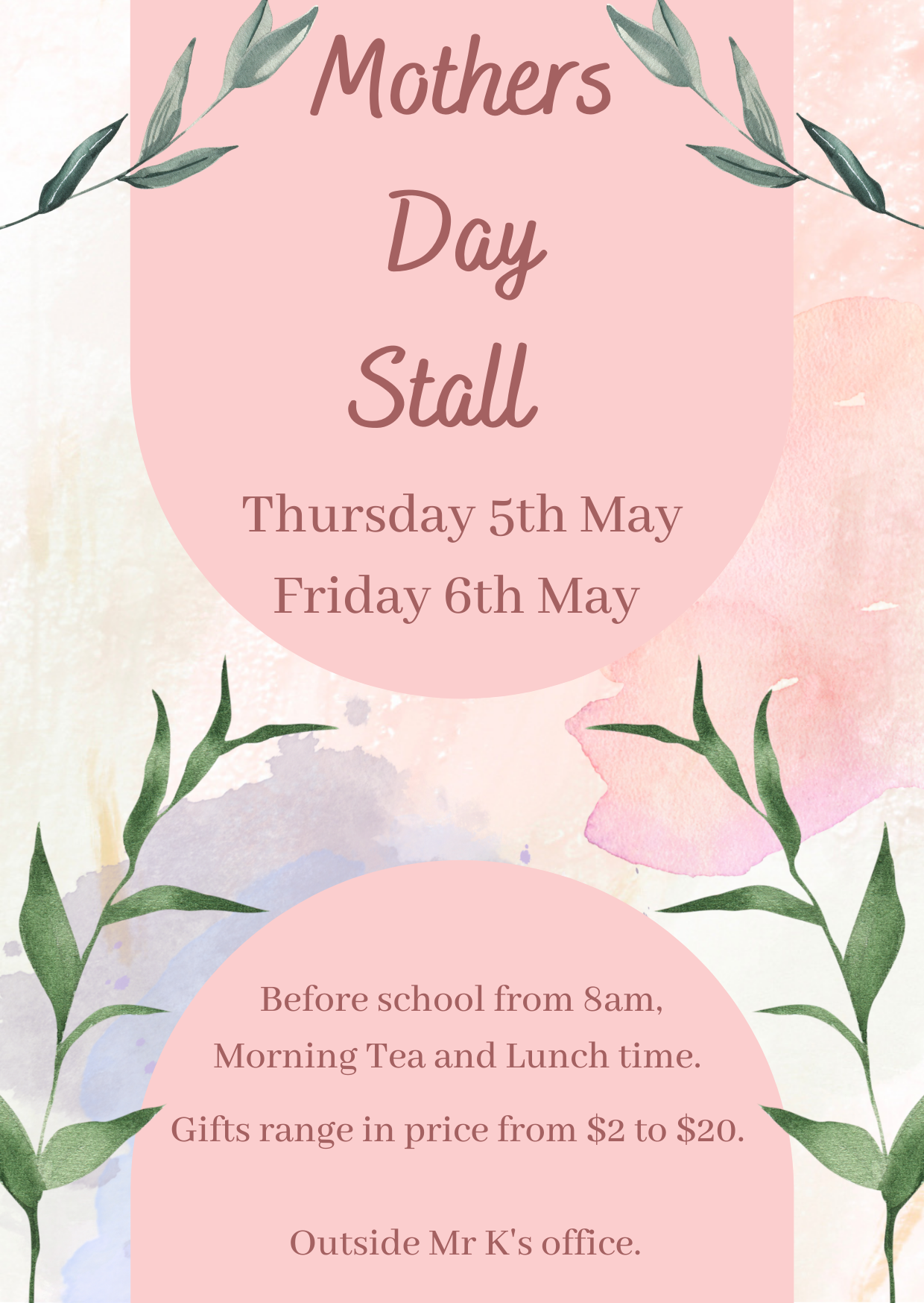 2022 Mothers Day Stall – Mueller Connect