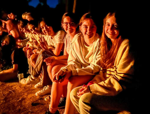 Year 11 Girls on Camp