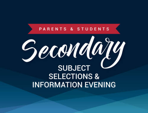 This Week: Subject Selection & Information Evening